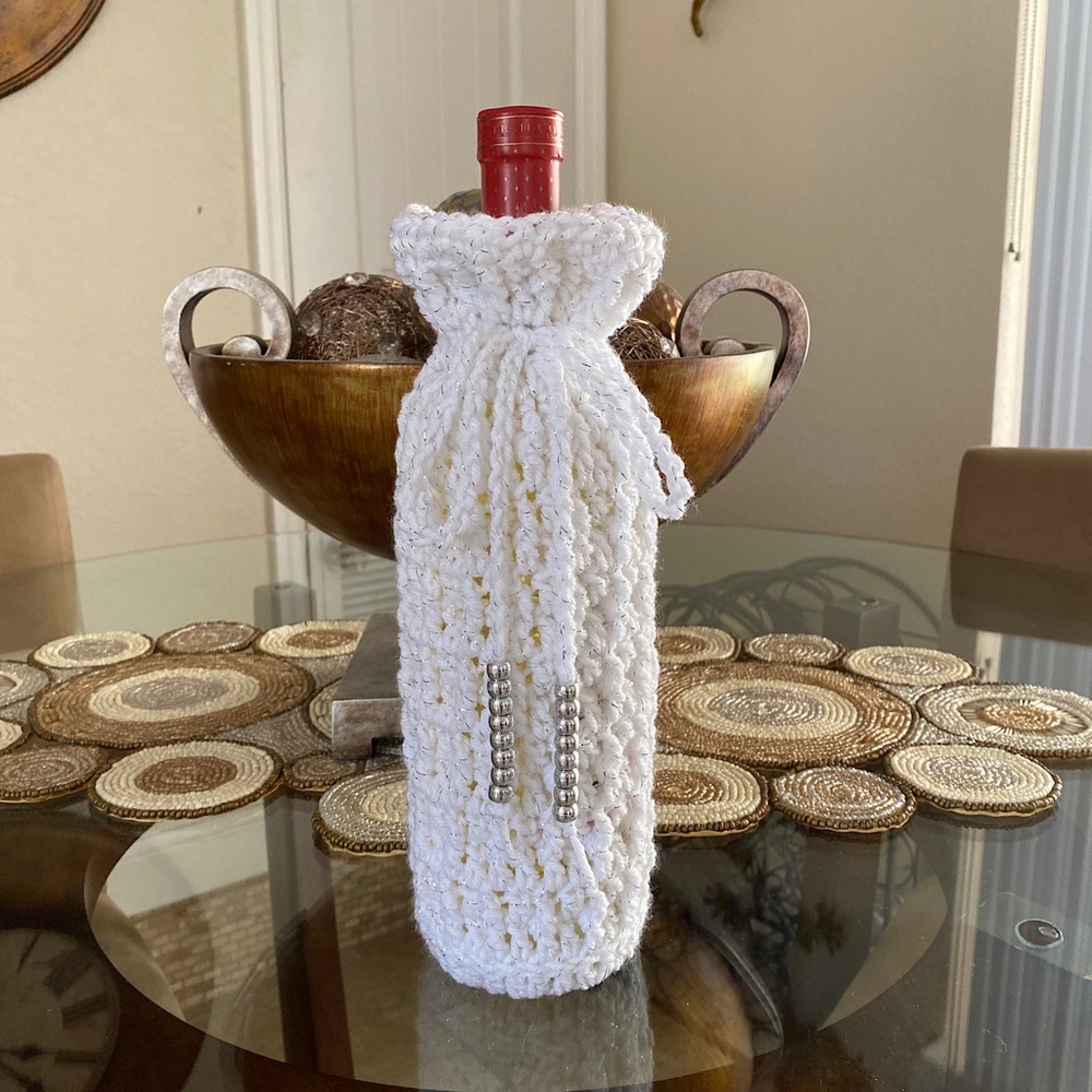 Hand Crafted Wine Bottle Cover